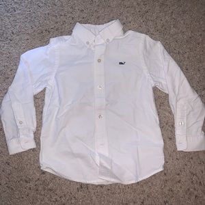 Classic White Vineyard Vines Button Down Shirt